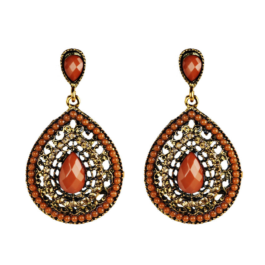Wholesale Bohemia Drops Alloy Earrings